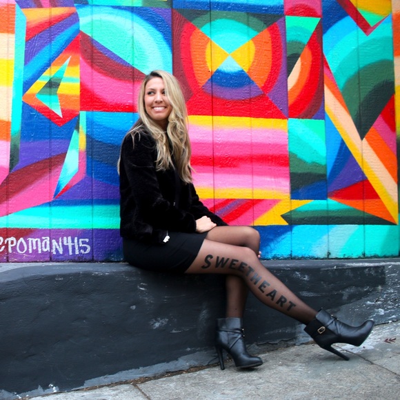 NEW GG Tights Inspired Luxury Designer Pantyhose - Picture 3 of 6